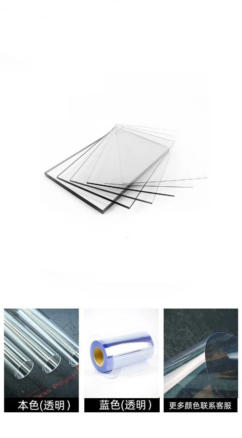 Transparent Folding Box Packaging PET/PETG Plastic Sheet